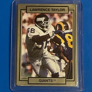 Lawrence Taylor #189 1990 Action Packed Football Trading Card